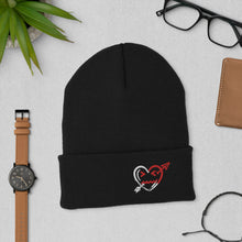 Load image into Gallery viewer, Heartbreak Cuffed Beanie (II)