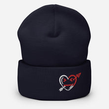 Load image into Gallery viewer, Heartbreak Cuffed Beanie (II)
