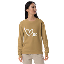 Load image into Gallery viewer, Heart for Sale Unisex French Terry Sweatshirt
