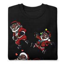 Load image into Gallery viewer, Silly Santa Unisex Premium Sweatshirt