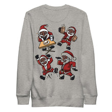 Load image into Gallery viewer, Silly Santa Unisex Premium Sweatshirt