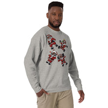 Load image into Gallery viewer, Silly Santa Unisex Premium Sweatshirt