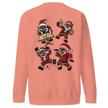 Load image into Gallery viewer, Silly Santa Unisex Premium Sweatshirt