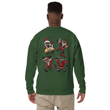 Load image into Gallery viewer, Silly Santa Unisex Premium Sweatshirt