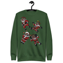 Load image into Gallery viewer, Silly Santa Unisex Premium Sweatshirt