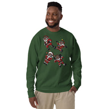 Load image into Gallery viewer, Silly Santa Unisex Premium Sweatshirt