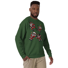 Load image into Gallery viewer, Silly Santa Unisex Premium Sweatshirt