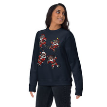 Load image into Gallery viewer, Silly Santa Unisex Premium Sweatshirt