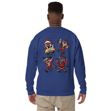Load image into Gallery viewer, Silly Santa Unisex Premium Sweatshirt