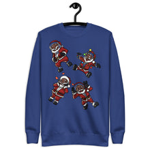Load image into Gallery viewer, Silly Santa Unisex Premium Sweatshirt