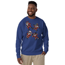 Load image into Gallery viewer, Silly Santa Unisex Premium Sweatshirt