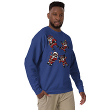 Load image into Gallery viewer, Silly Santa Unisex Premium Sweatshirt