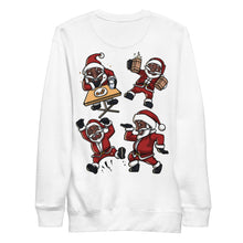 Load image into Gallery viewer, Silly Santa Unisex Premium Sweatshirt