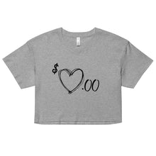 Load image into Gallery viewer, Heart 4 Sale Women’s crop top