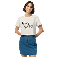 Load image into Gallery viewer, Heart 4 Sale Women’s crop top