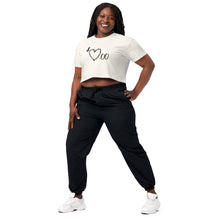 Load image into Gallery viewer, Heart 4 Sale Women’s crop top