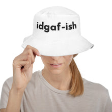 Load image into Gallery viewer, IDGAF Bucket Hat