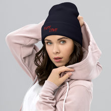 Load image into Gallery viewer, F Love Cuffed Beanie