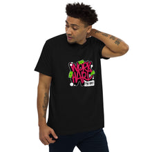 Load image into Gallery viewer, Work Hard, Play Hard Men's fitted straight cut t-shirt