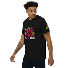 Load image into Gallery viewer, Work Hard, Play Hard Men's fitted straight cut t-shirt