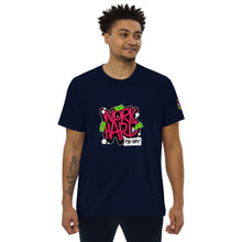 Load image into Gallery viewer, Work Hard, Play Hard Men's fitted straight cut t-shirt
