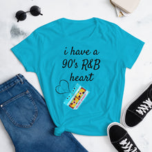 Load image into Gallery viewer, R&B Heart Women's short sleeve t-shirt