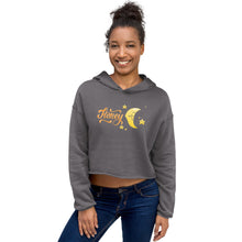Load image into Gallery viewer, HONEY MOON Crop Hoodie