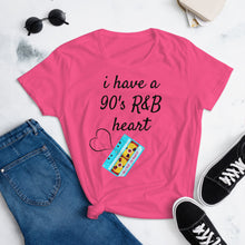 Load image into Gallery viewer, R&B Heart Women's short sleeve t-shirt