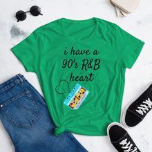 Load image into Gallery viewer, R&B Heart Women's short sleeve t-shirt