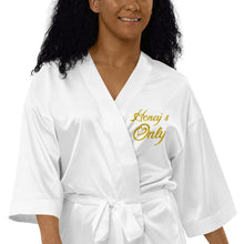 Load image into Gallery viewer, Honey's Only Satin robe