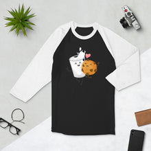Load image into Gallery viewer, 3/4 sleeve raglan shirt