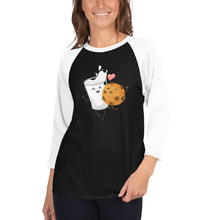 Load image into Gallery viewer, 3/4 sleeve raglan shirt