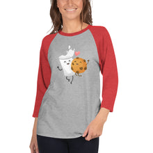 Load image into Gallery viewer, 3/4 sleeve raglan shirt