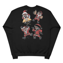 Load image into Gallery viewer, Silly Santa Unisex fleece sweatshirt
