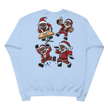 Load image into Gallery viewer, Silly Santa fleece sweatshirt