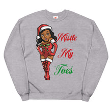 Load image into Gallery viewer, Ms. Eltoe (Mistletoe) Unisex fleece sweatshirt