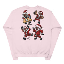 Load image into Gallery viewer, Silly Santa fleece sweatshirt