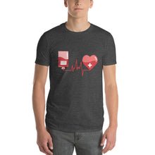Load image into Gallery viewer, Blood Donation Short-Sleeve T-Shirt