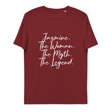 Load image into Gallery viewer, JAZMINE organic cotton t-shirt
