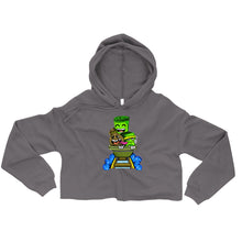 Load image into Gallery viewer, Money Train Crop Hoodie