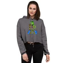 Load image into Gallery viewer, Money Train Crop Hoodie