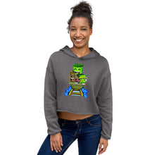 Load image into Gallery viewer, Money Train Crop Hoodie