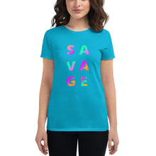 Load image into Gallery viewer, Savage Women's short sleeve t-shirt