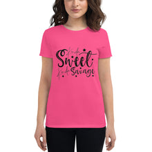 Load image into Gallery viewer, Sweet Savage Women's short sleeve t-shirt