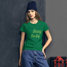 Load image into Gallery viewer, $tay Bu$y Women's short sleeve t-shirt