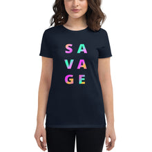 Load image into Gallery viewer, Savage Women's short sleeve t-shirt