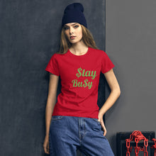 Load image into Gallery viewer, $tay Bu$y Women's short sleeve t-shirt