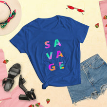 Load image into Gallery viewer, Savage Women's short sleeve t-shirt