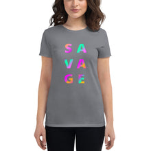 Load image into Gallery viewer, Savage Women's short sleeve t-shirt