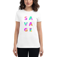 Load image into Gallery viewer, Savage Women's short sleeve t-shirt